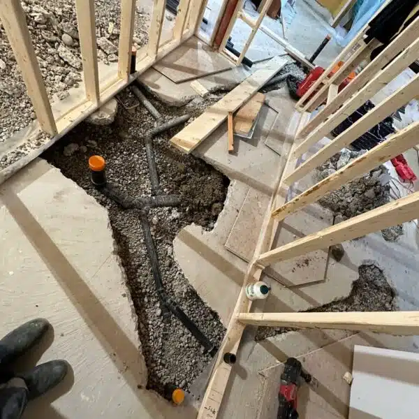 rough-in project of Aquaman369INC Company